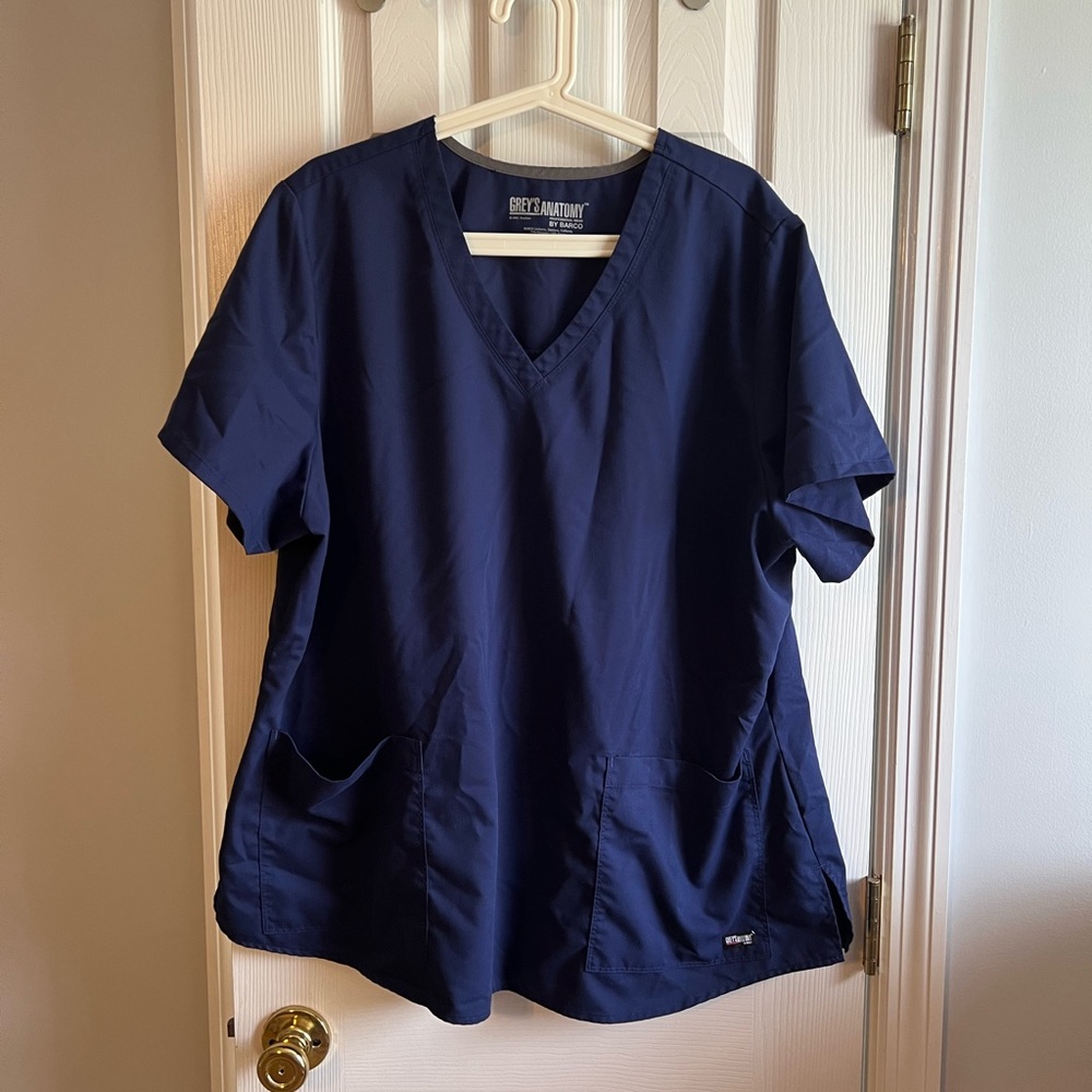 Greys anatomy womens scrub top 3XL